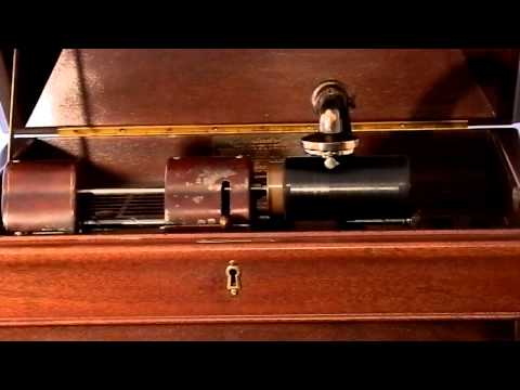 Edison wax Amberol B196 - Eri Tu (Ballo in Maschera, Verdi) - Ernesto Caronna