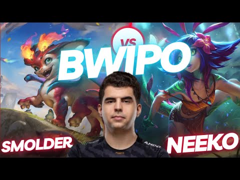 BWIPO | SMOLDER VS NEEKO | ADC GAMEPLAY | Patch 14.4 / Season 14 | #LeagueofLegends