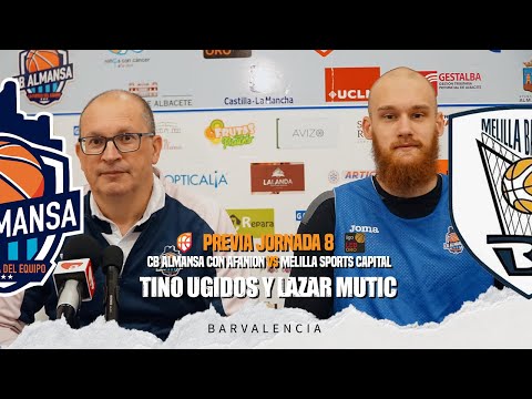 Previa Tino Ugidos y Lazar Mutic - J08 - CB Almansa con AFANION vs Melilla