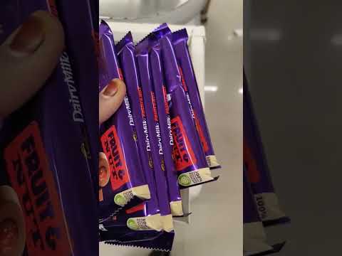 Cadbury Dairymilk Fruit & Nuts🥔🤎🍫🥳😍🥰#innovation #dairymilk #chocolate #youtubeshorts #viral #new #yt