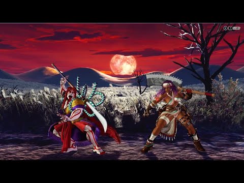 Samurai Shodown - Kyoshiro VS Darli