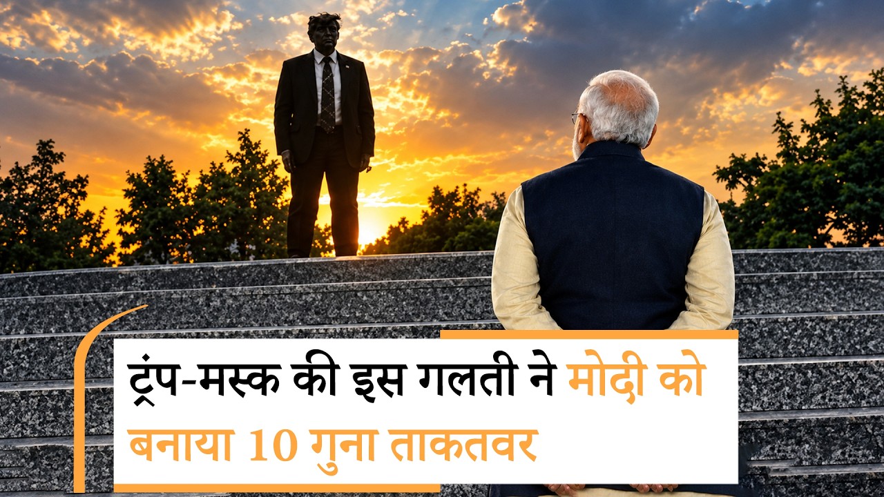 Trump-Musk strengthens PM Modi| अब ट्रंप को अमेरिका पर ही 100% टैरिफ लगाना पड़ेगा! Trump-Musk strengthens PM Modi| अब ट्रंप को अमेरिका पर ही 100% टैरिफ लगाना पड़ेगा!