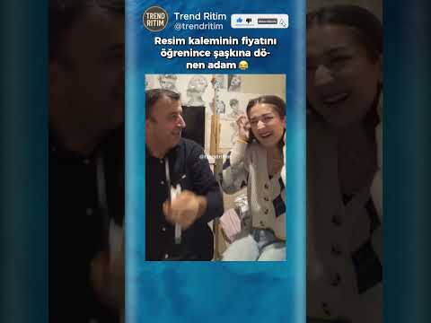 Resim Kaleminin Fiyatını Duyunca Şaşkına Dönen Adam 😂😅