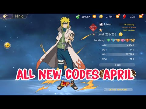 Ninja Shippuden | All New Giftcodes April - Naruto RPG Android iOS | Ninja Shippuden Gift Codes