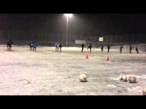 Training 1.Mannschaft Kunstrasen Trübbach