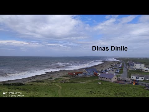 Dinas Dinlle beach and coastal walk