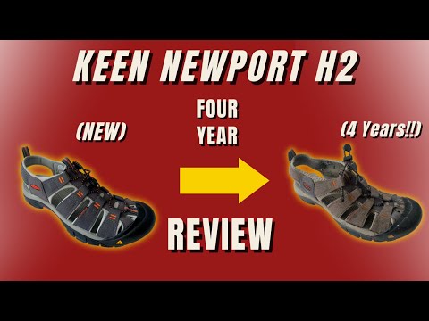 4 YEAR REVIEW of KEEN Newport H2 Closed Toe Sandals - Water - Hiking - NEW vs OLD - Do they hold up?