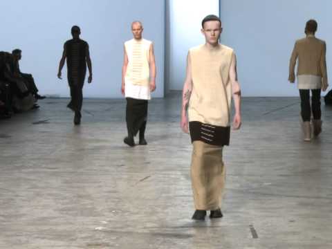 One man, one style : Rick Owens -- Spring/Summer 2012 show