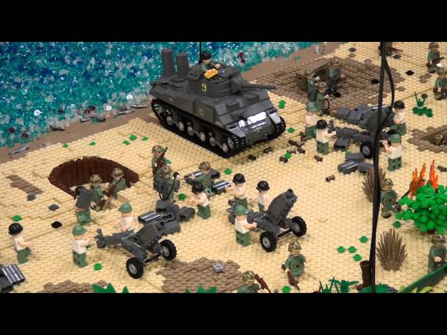 craft ww2 x II Scene The Battle  LEGO WW Awesomer