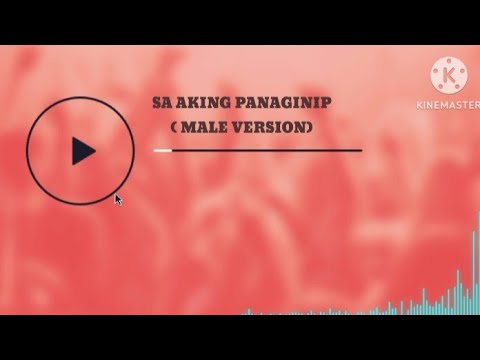 Sa Aking Panaginip || (MALE VERSION)