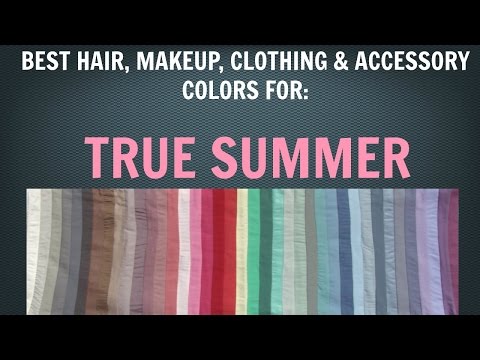 Summer Color Palette: Best Hair, Makeup, Outfit Colors...