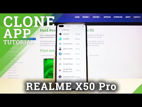 How to Use App Cloner in Realme X50 Pro – Clone Applications