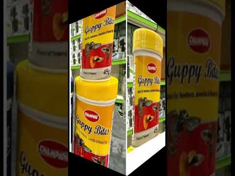 Champion guppy bites 145g: specialized growth & color formul...