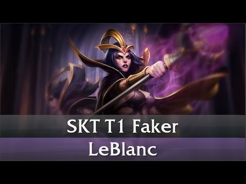 SKT T1 Faker - Leblanc Mid Gameplay Guide [Korean Challenger][30.05.2016]