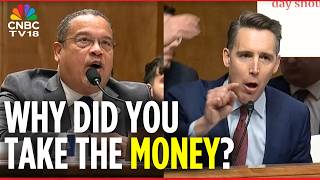 WATCH: GOP Sen. Josh Hawley and State AG Keith Ellison Trade Insults in Heated Exchange | N18G