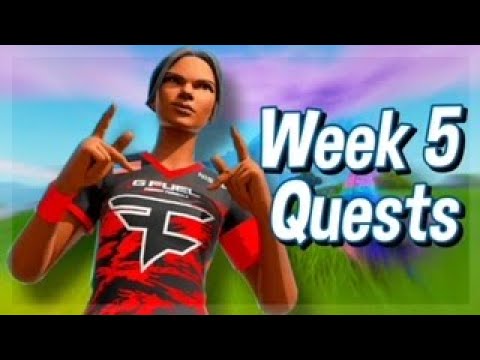 All Week 5 Epic Quests Challenges Guide in Fortnite