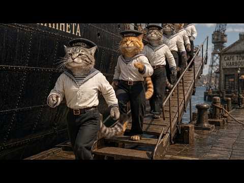 🎵 В Кейптаунском порту - Коты жгут 😻😻😻