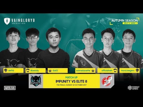 Elite 8 vs Impunity Game 2 Final | Vainglory 8 SEA Autumn 2017 Split 2 Week 1