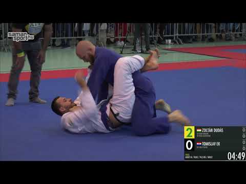 Tomislav Ek vs. Dudás Zoltán - XIV. Brazilian Jiu Jitsu Hungarian Open