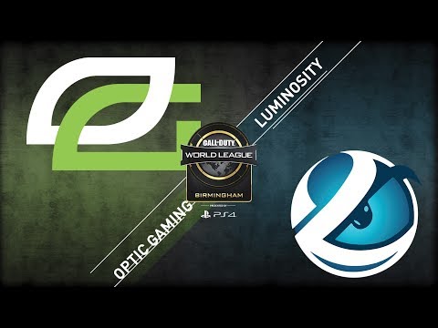 OpTic Gaming vs Luminosity | CWL Birmingham Open | Championship Sunday