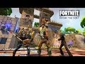 Defending the Fort - Fortnite Gameplay