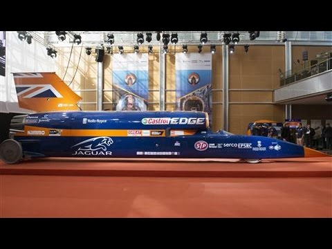 Bloodhound, the Car That Hopes to Hit 1,000 MPH