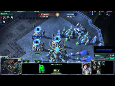 StarCraft II - Satiini [T] vs. Kiwikaki [P]