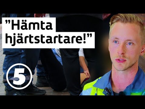 Tunnelbanan | Extremt bråttom när en man får hjärtstopp på tåg | discovery+ Sverige