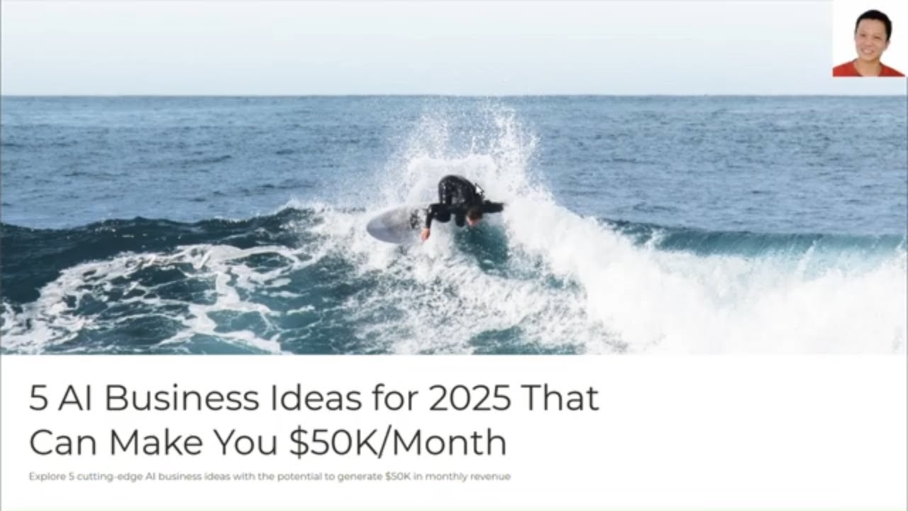 5 AI Business Ideas For 2025 – These Make Me $50KMonth
