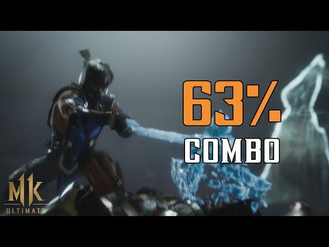 SUB-ZERO INSANE DAMAGE! Sub-Zero's Highest Damaging Combos (Up to 63%)