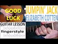 JUMPIN' JACK - ELIZABETH COTTEN fingerstyle GUITAR LESSON