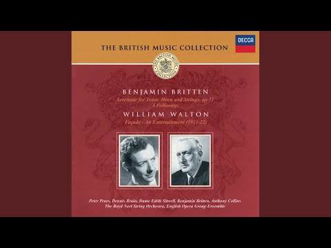 Britten: Serenade for tenor, horn & strings, Op. 31 - Dirge