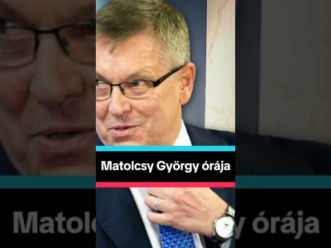 Matolcsy György volt jegybankelnök órája