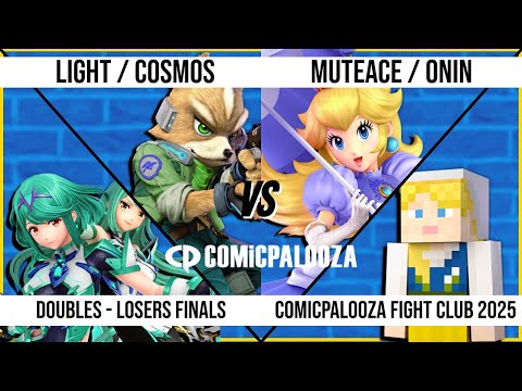Comicpalooza 2025 - Losers Final - Light / Cosmos VS MuteAce / Onin - Ultimate Doubles