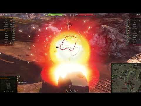 World of Tanks ARL 44 Replay - 4 Kills 2.5K DMG