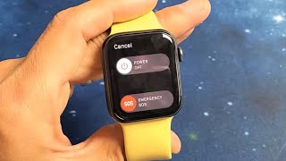 How to Turn Off or Restart Apple Watch Series 6/SE