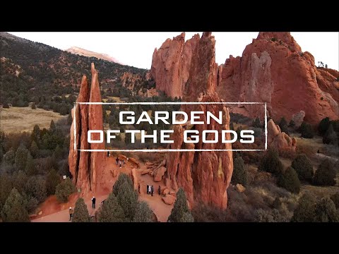 Garden Of The Gods, Colorado Springs | 4K Drone Footage