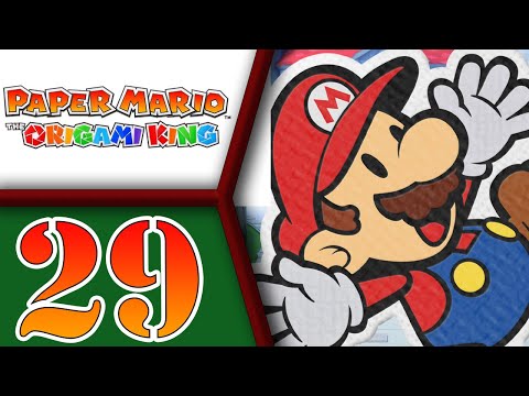 Paper Mario: The Origami King playthrough pt29 - Shyguy Game Show and a BIG Sumo Boss