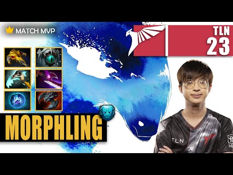 Morphling Safelane | TLN.23 | INSANE MORPHLING 26 KILLS COMEBACK 😯 | 7.32d Gameplay Highlight