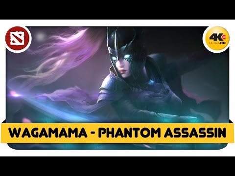 Wagamama Phantom Assassin ranked gameplay in Dota 2 over 8000 mmr