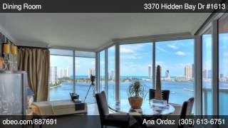 preview picture of video '3370 Hidden Bay Dr #1613 Aventura FL 33180'