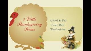 Thanksgiving Poems