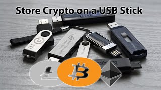 How to make a 3$ usb drive into a secure crypto wallet