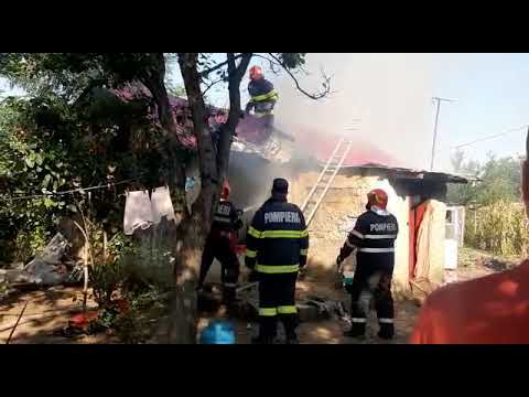 Incendiu la Umbraresti