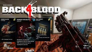 INCREDIBLE UMP SMG BUILD! BACK 4 BLOOD for Veteran/Nightmare