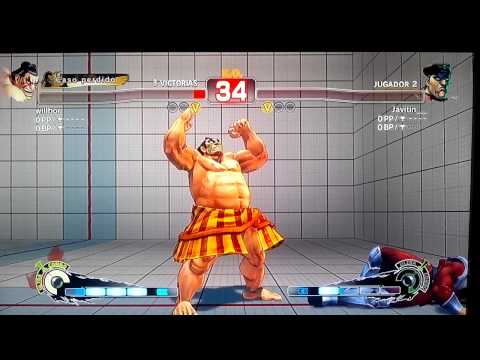 SSF4 AE willbor (E.HONDA) vs javitin  (M. BISON)