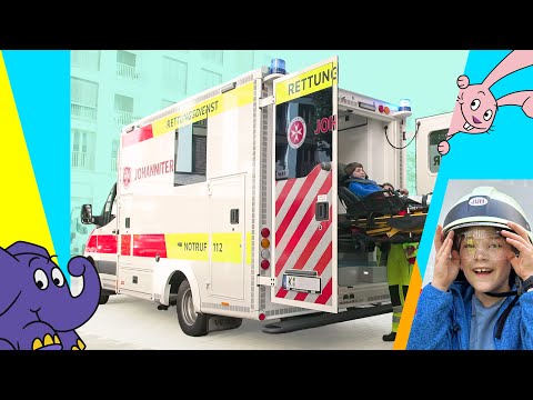 Moritz und die Maschinen: Wie ist ein Rettungswagen ausgestattet? | Der Elefant | WDR