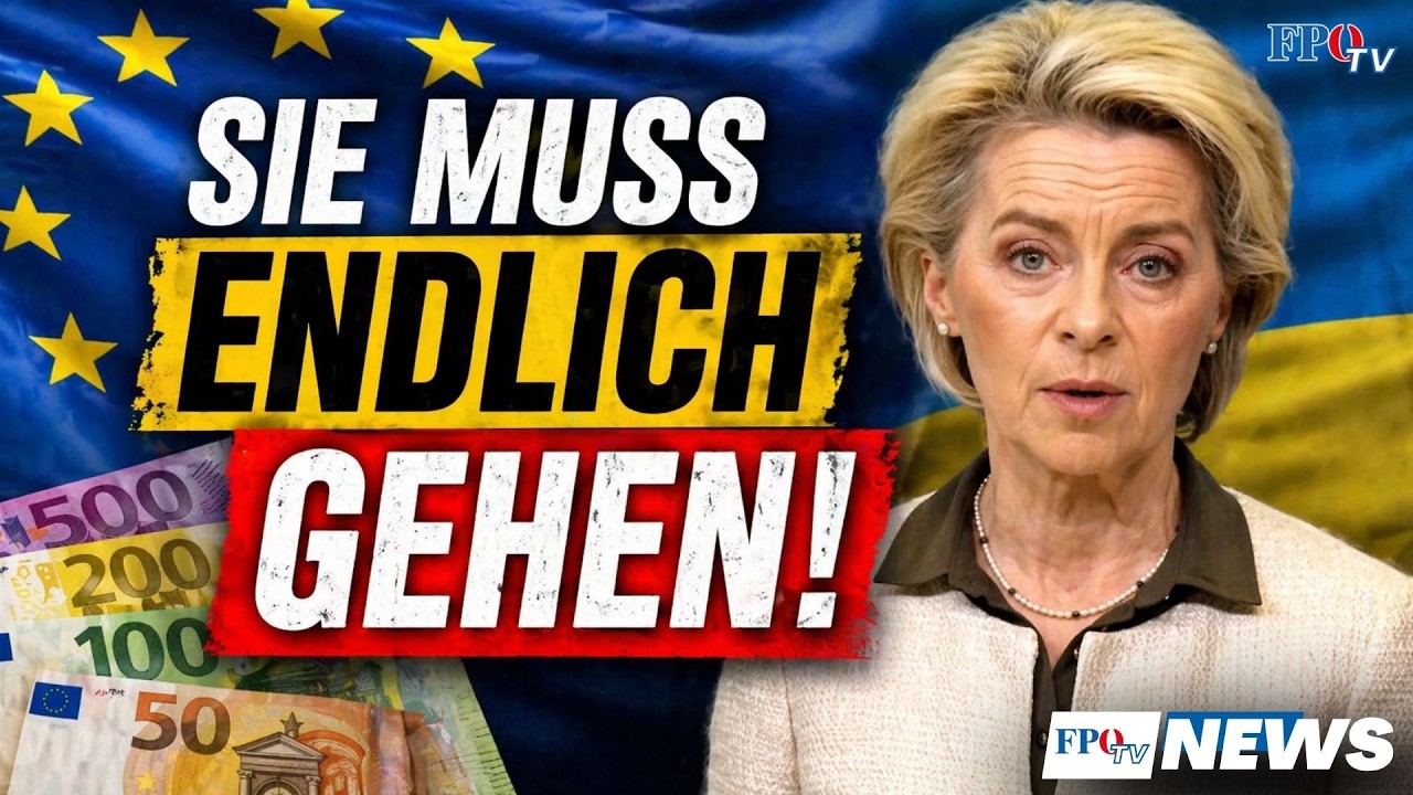 Jetzt reicht es endgültig: Von der Leyen ist rücktrittsreif!
