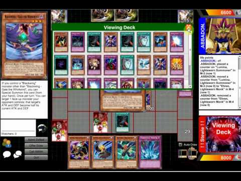 Dn Duel: Blackwings vs Lightsworn June 2015