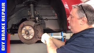 How To Replace Brake Rotors Pads 2007-2012 Dodge Caliber